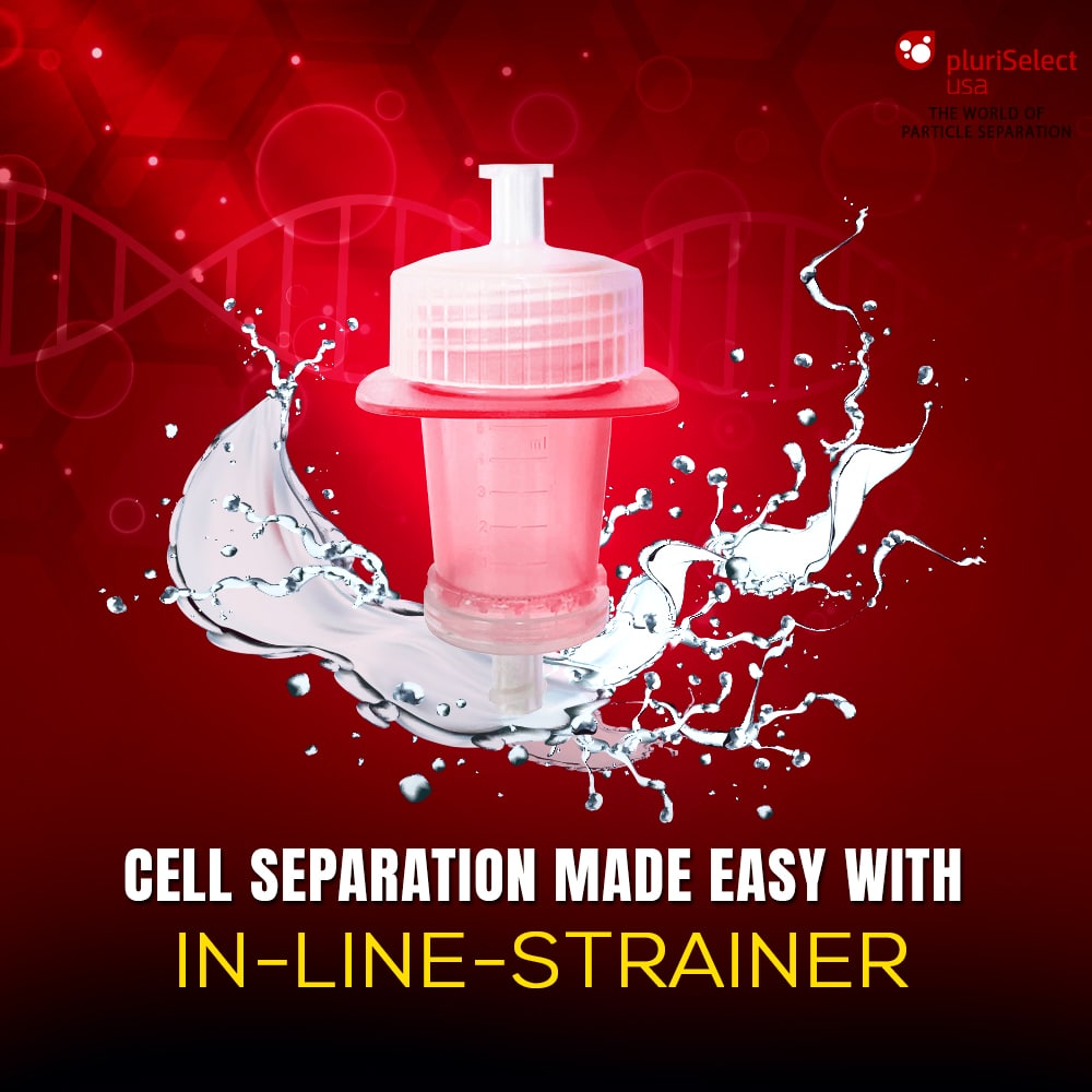 Cell Separation Made Easy with Inline Strainer