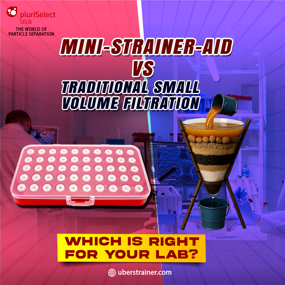 Mini-Strainer-Aid vs. Traditional Small Volume Filtration: Which Is Right for Your Lab?
